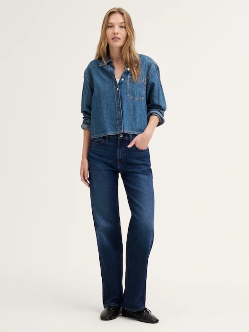 NWOT Madewell The Perfect Vintage Wide Leg